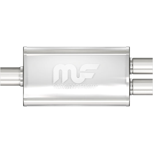 MagnaFlow 3.5 X 7in. Oval Straight-Through Performance Exhaust Muffler 11148