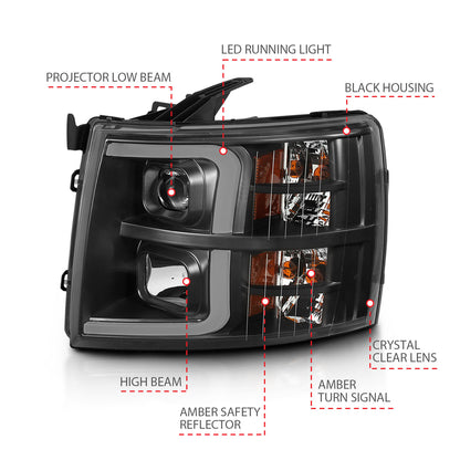 ANZO USA - Projector Headlights - 111480