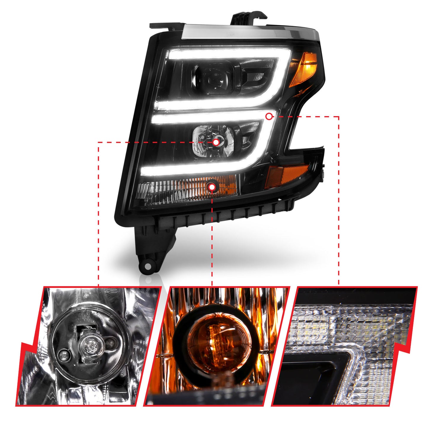 ANZO USA - Projector Headlight - 111492