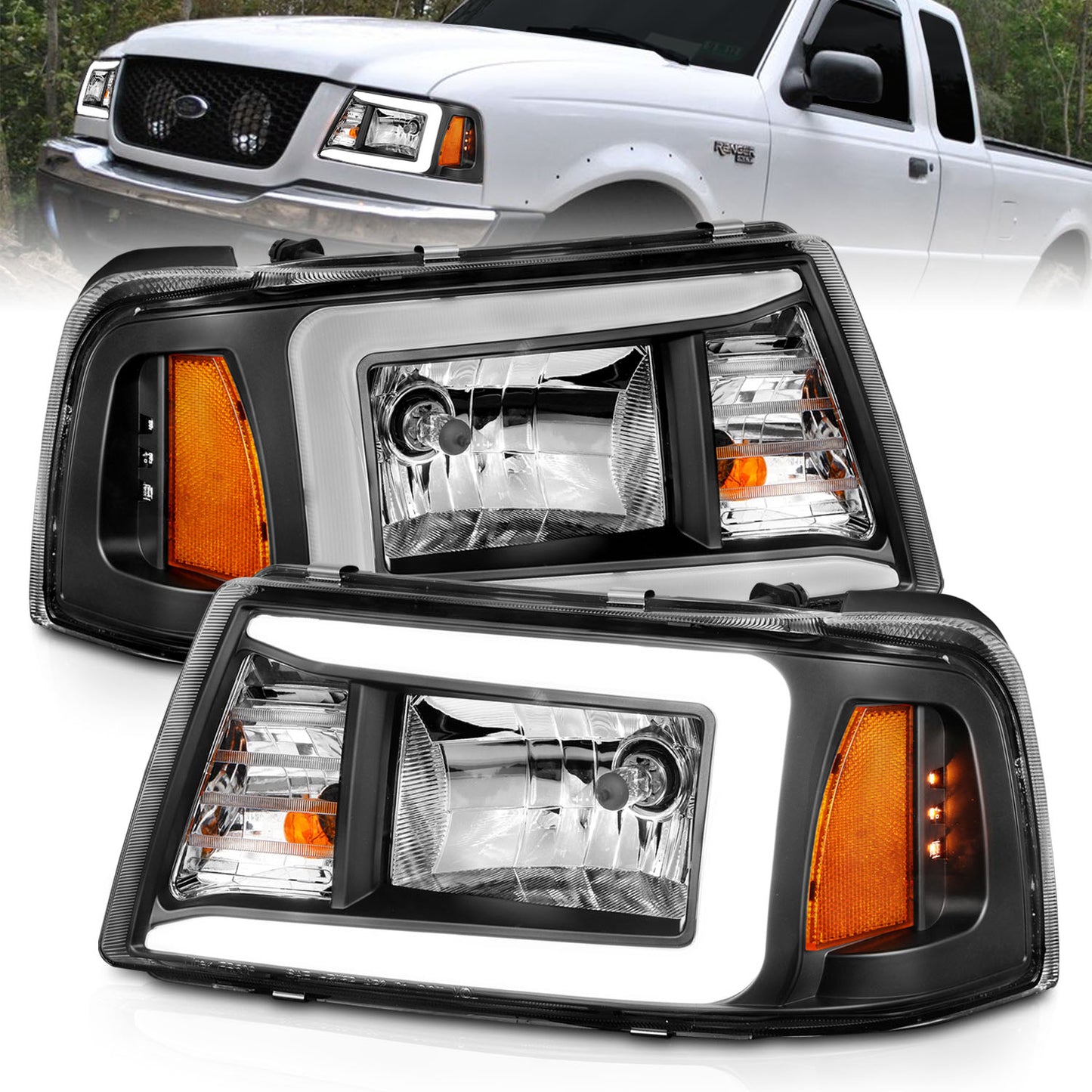 ANZO USA - Crystal Headlight - 111511