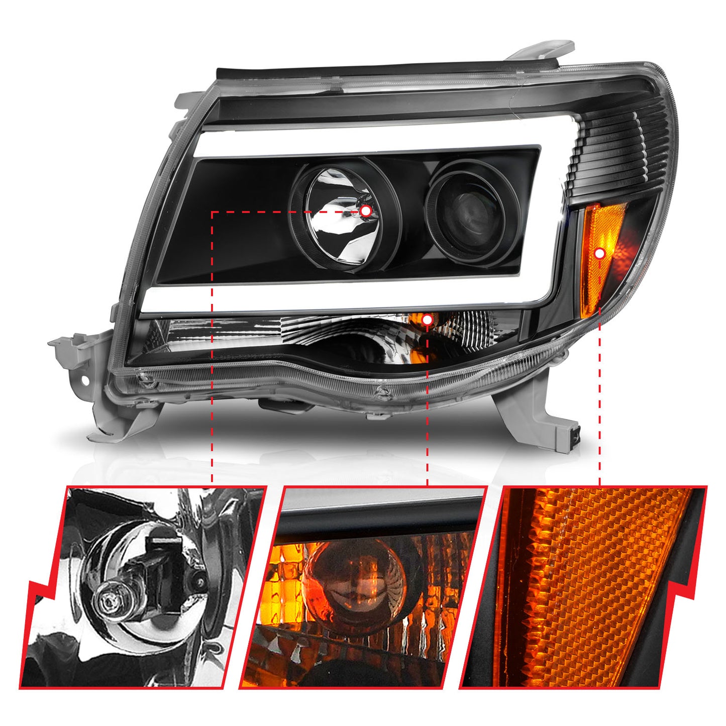 ANZO USA - Projector Headlight - 111517