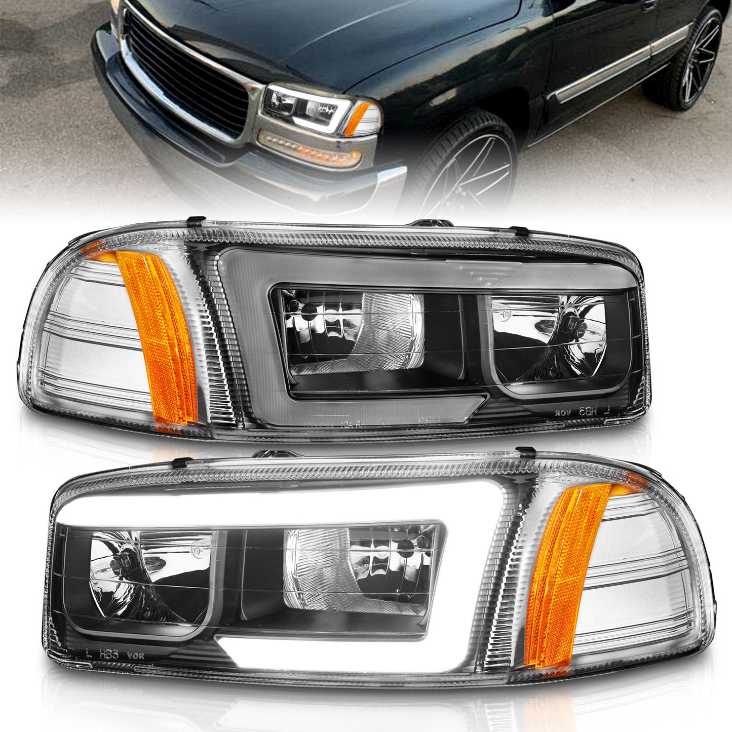 ANZO USA - Crystal Headlight - 111522
