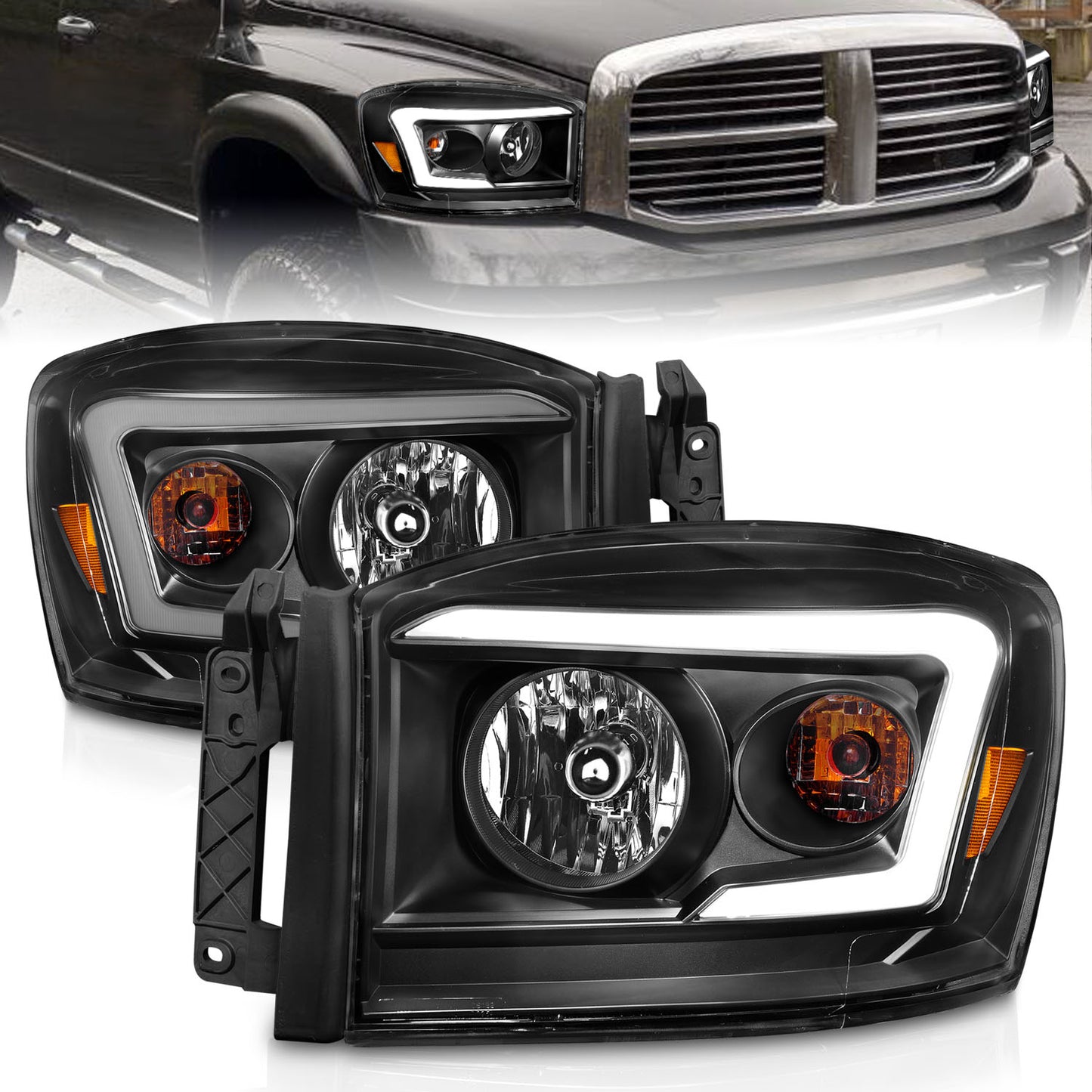 ANZO USA - Crystal Headlight - 111524