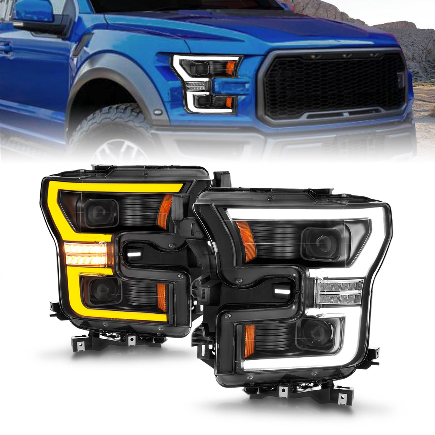 ANZO USA - LED Projector Headlight - 111547