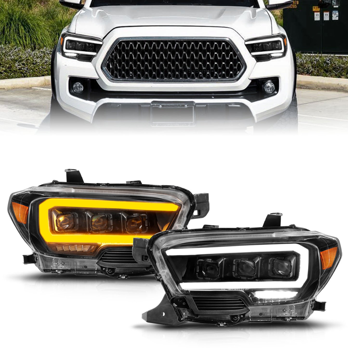 ANZO USA - LED Projector Headlight - 111563