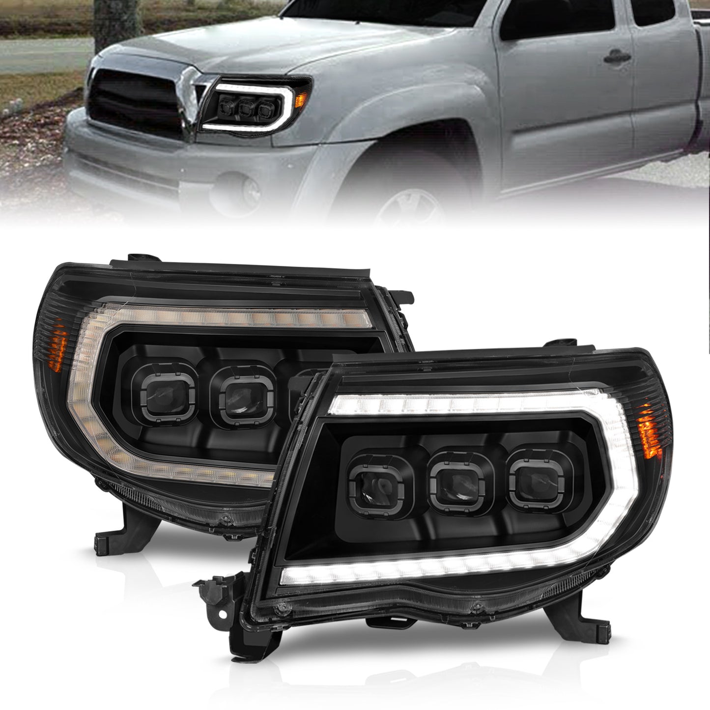 ANZO USA - LED Projector Headlight - 111581