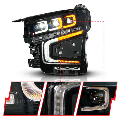 ANZO USA - LED Projector Headlight - 111636X-L