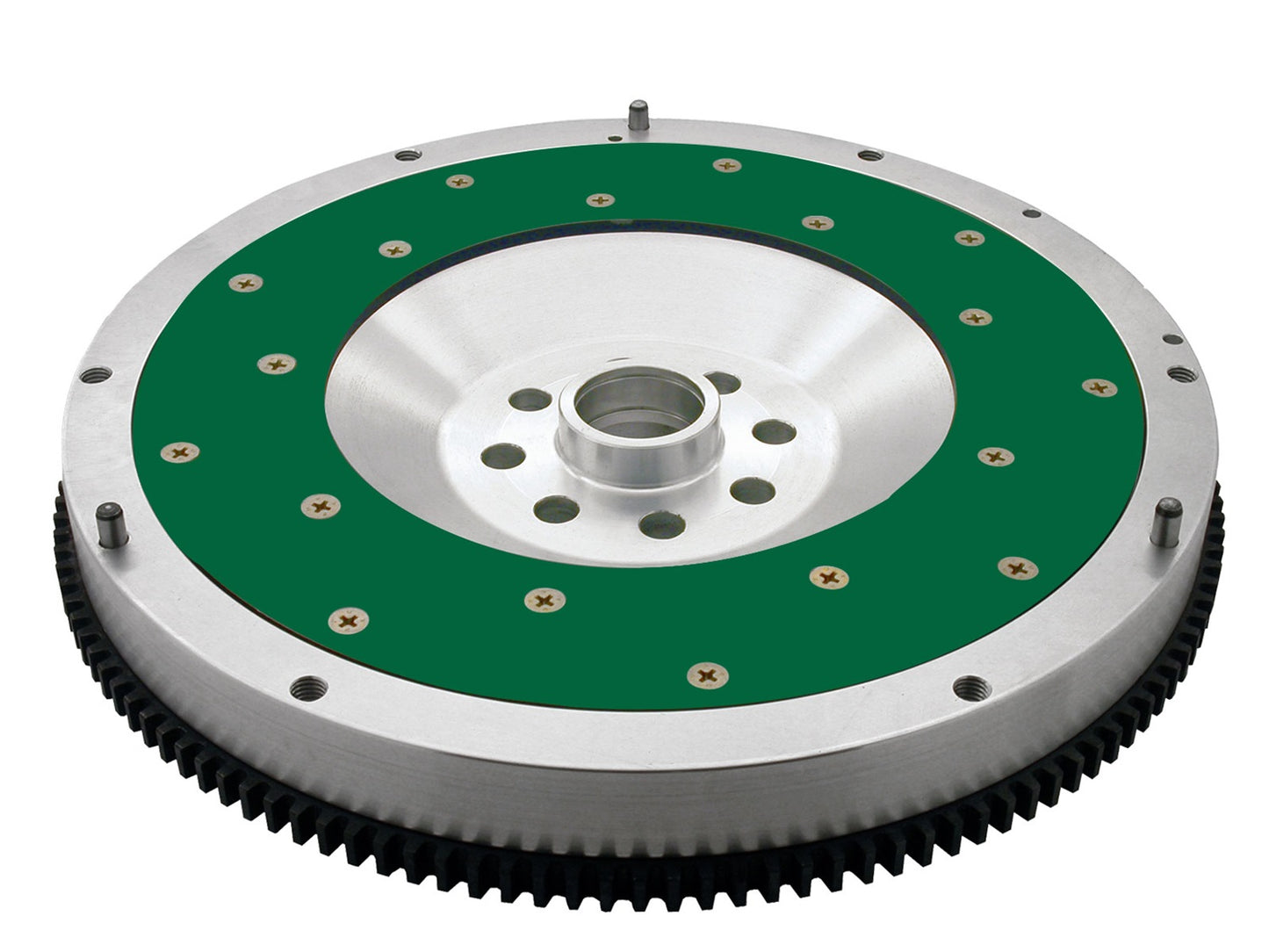 Fidanza Flywheel-Aluminum PC Au1; High Performance; Lightweight With Replaceable Friction