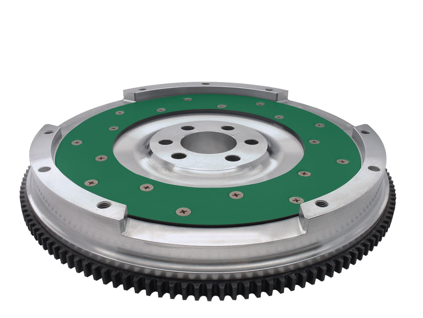 Fidanza Flywheel-Aluminum PC Au6; High Performance; Lightweight With Replaceable Friction