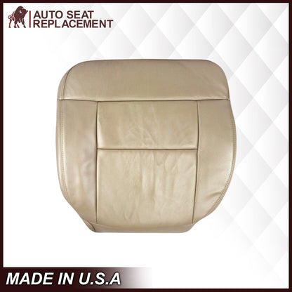 2005-2008 Ford F-150 Seat Cover in Tan: Choose Leather or Vinyl
