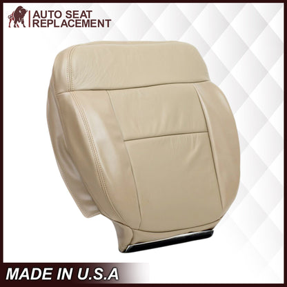 2005-2008 Ford F-150 Seat Cover in Tan: Choose Leather or Vinyl