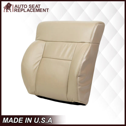 2005-2008 Ford F-150 Seat Cover in Tan: Choose Leather or Vinyl