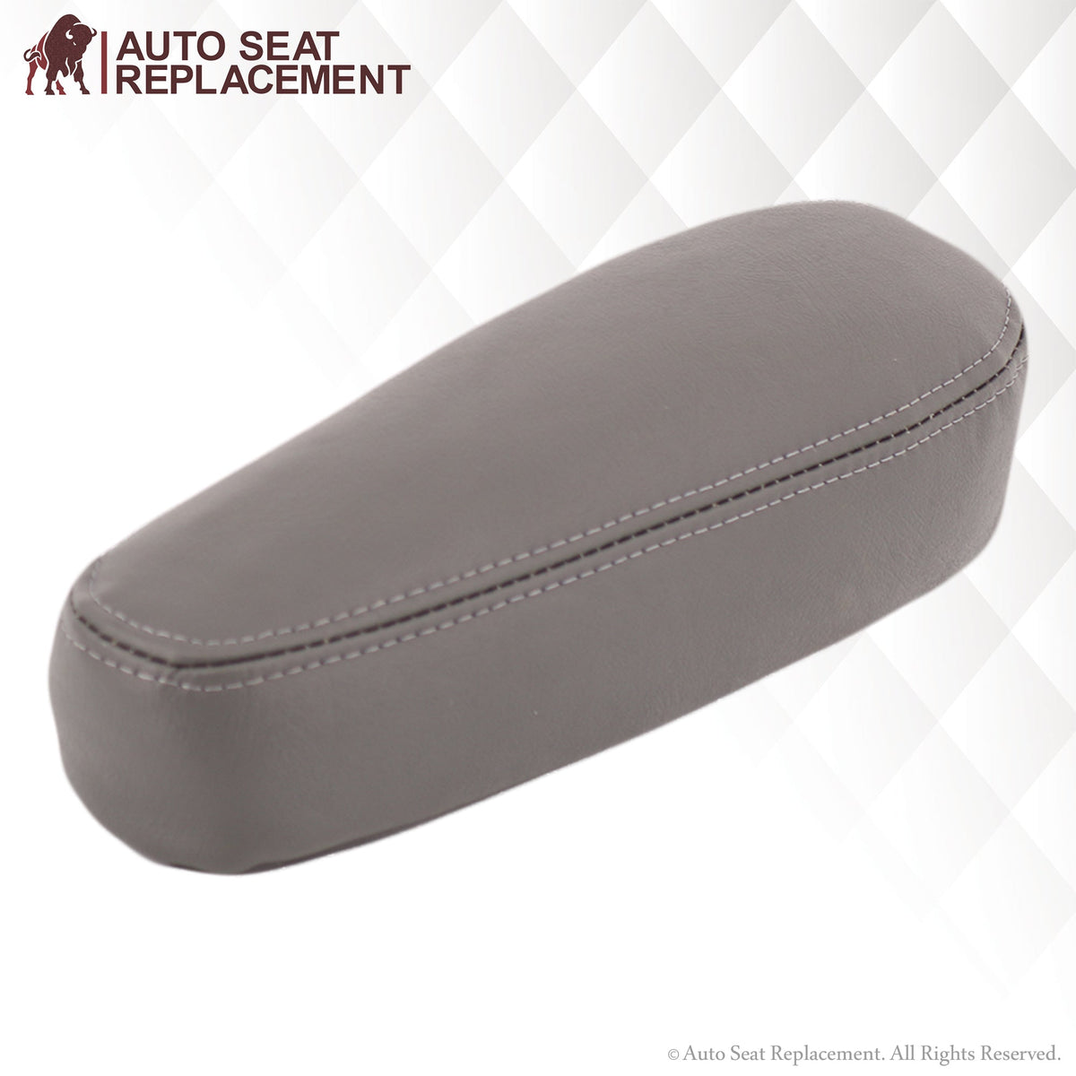 2000-2007 Chevy Tahoe, Suburban, Avalanche, Silverado & GMC Yukon Sierra Armrest Cover in Light Gray