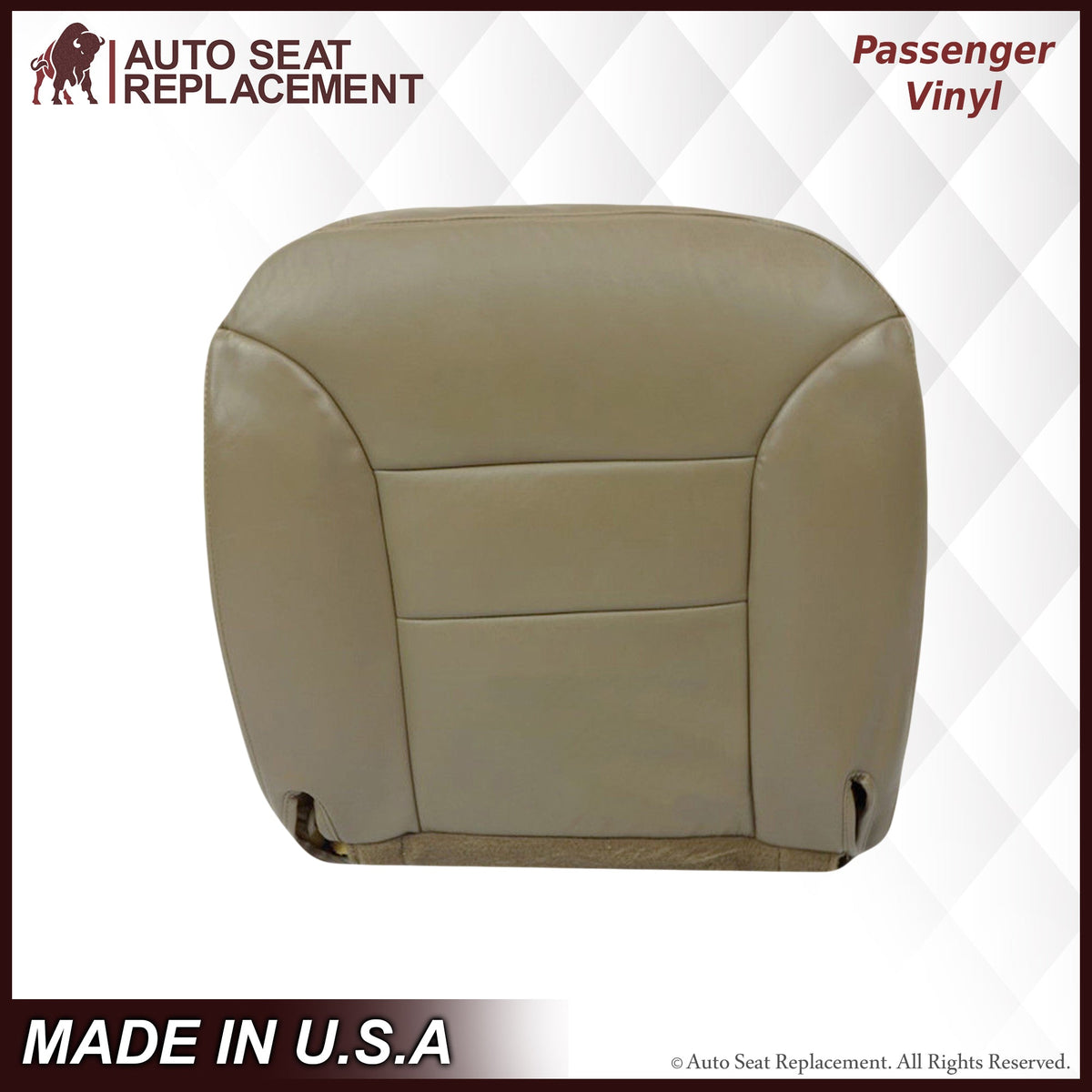 1995-1999 Chevy Tahoe Suburban Silverado Seat Cover in Tan: Choose your options