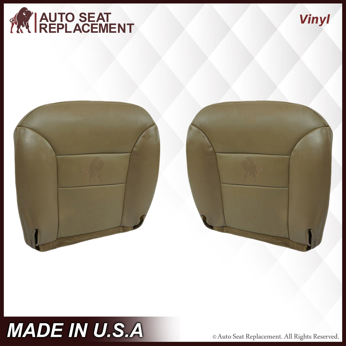 1995-1999 Chevy Tahoe Suburban Silverado Seat Cover in Tan: Choose your options
