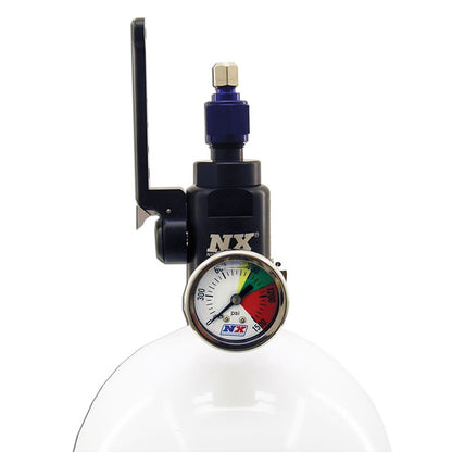 Nitrous Express - DF5 SYSTEM FOR 10LB BOTTLE 14 FT 8AN  LINE FITTINGS N2O GAUGE NHRA FITTING - 11500-10