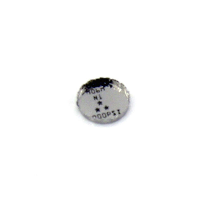 Nitrous Express - 3000PSI BURST DISC FOR NX CHROME VALVES BRASS VALVES AND NON LOCKING DF5 VALVES - 11712