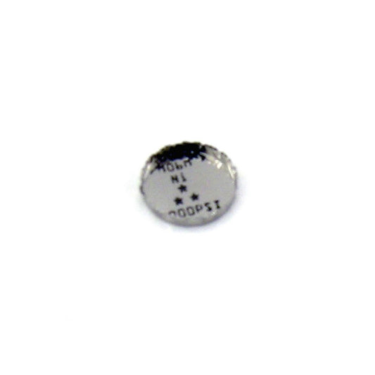 Nitrous Express - 3000PSI BURST DISC FOR NX CHROME VALVES BRASS VALVES AND NON LOCKING DF5 VALVES - 11712