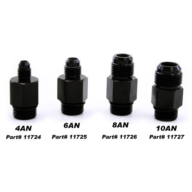 Nitrous Express - 4AN BOTTLE NIPPLE FOR LIGHTNING 500 VALVE - 11724
