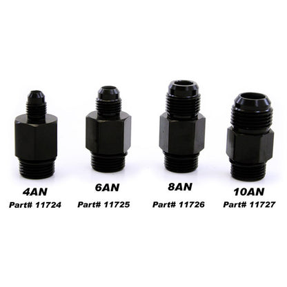 Nitrous Express - 8AN BOTTLE NIPPLE FOR LIGHTNING 500 VALVE - 11726
