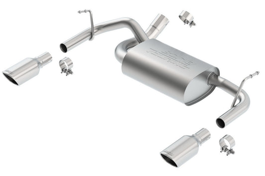 2012-2018 Jeep Wrangler JK/ JKU Axle-Back Exhaust System Touring