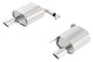 2015-2021 Ford Mustang 2.3L EcoBoost/ 3.7L V6 Axle-Back Exhaust System ATAK