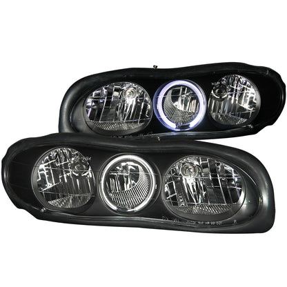 ANZO USA - Crystal Headlight Set W/Halo - 121024