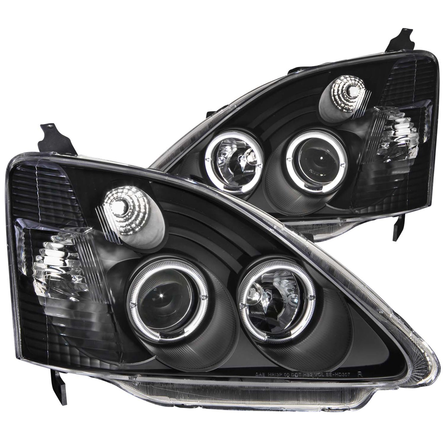 ANZO USA - Projector Headlight Set W/Halo - 121057