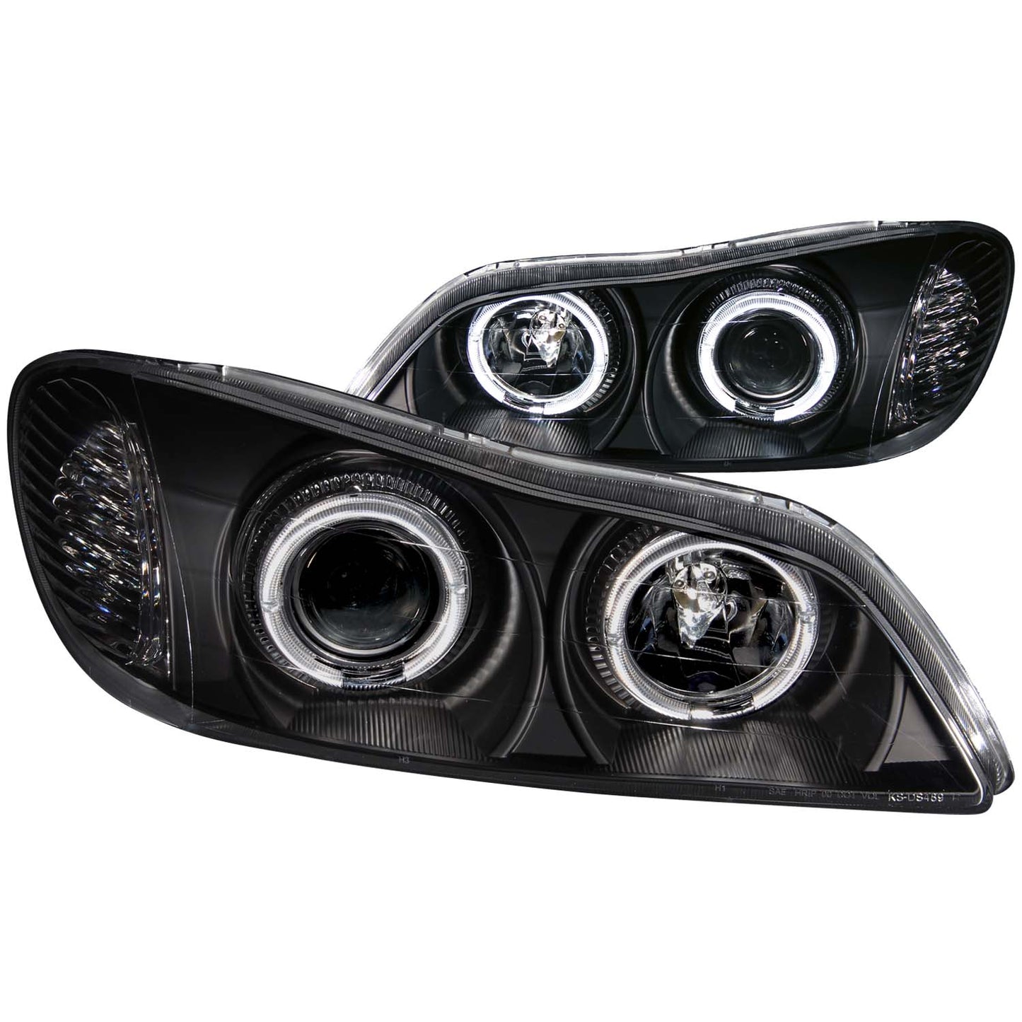 ANZO USA - Projector Headlight Set W/Halo - 121077