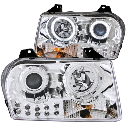 ANZO USA - Projector Headlight Set W/Halo - 121136