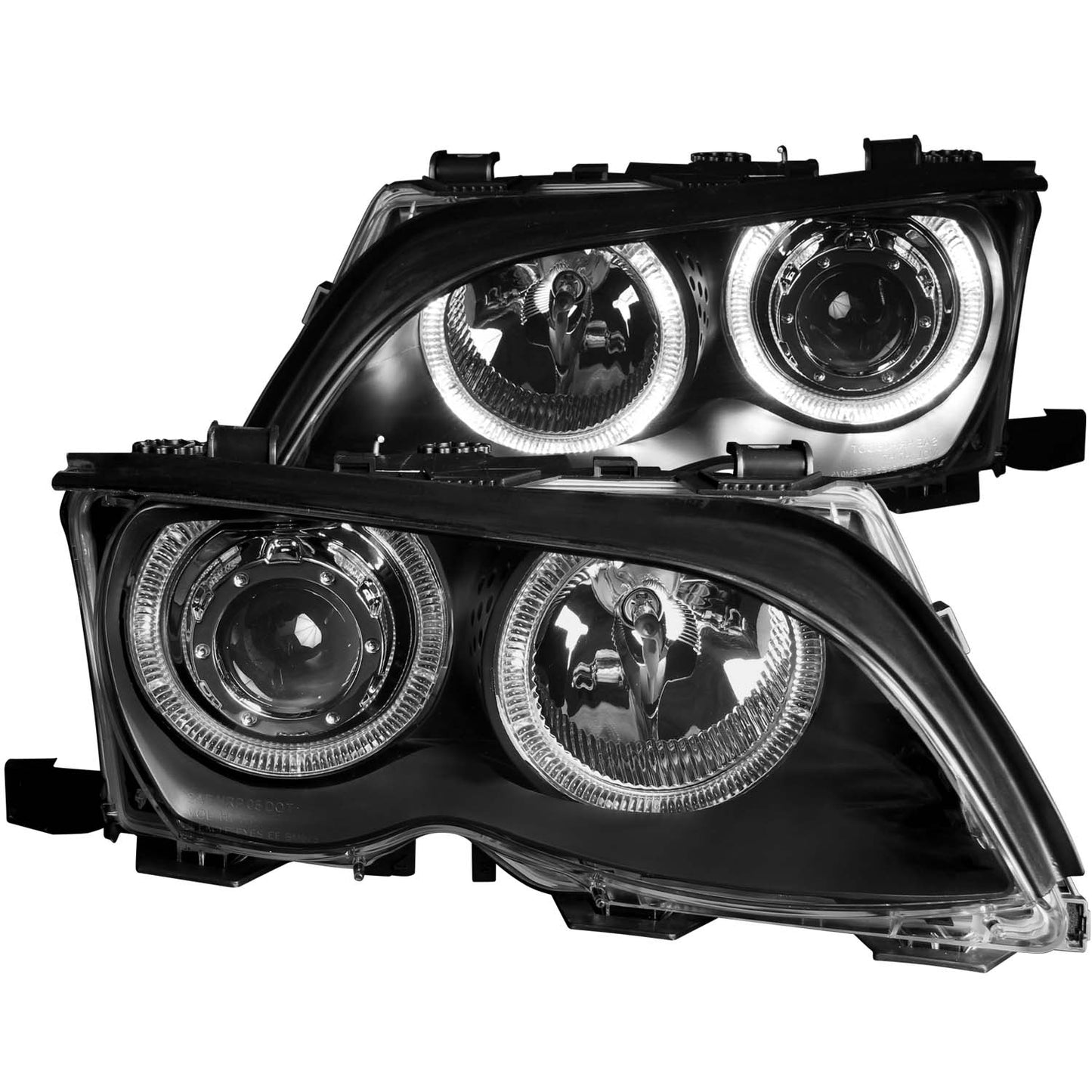 ANZO USA - Projector Headlight Set W/Halo - 121140
