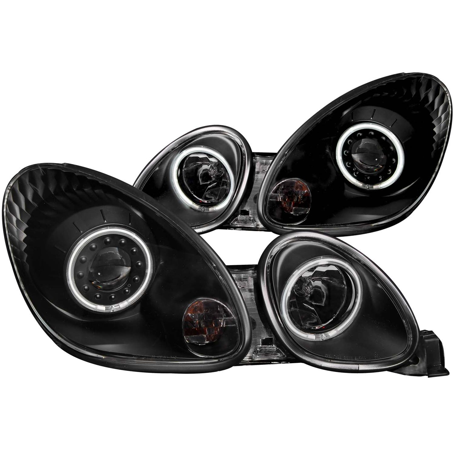 ANZO USA - Projector Headlight Set W/Halo - 121144