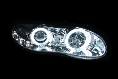 ANZO USA - Projector Headlight Set W/Halo - 121159