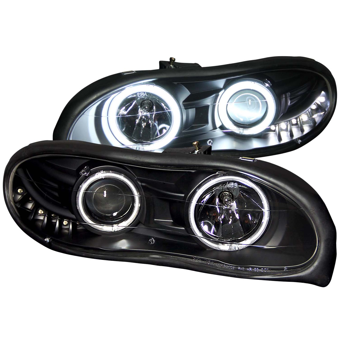 ANZO USA - Projector Headlight Set W/Halo - 121160