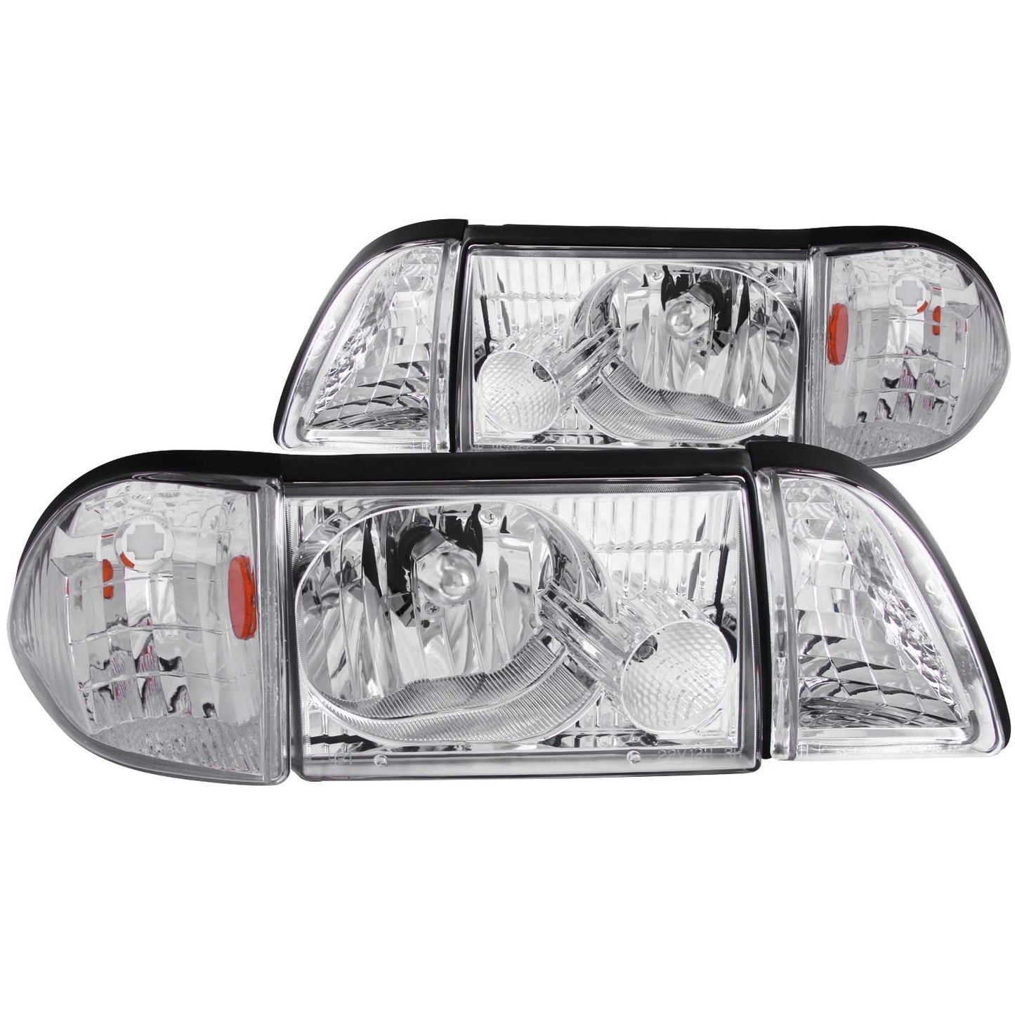 ANZO USA - Crystal Headlight Set - 121195