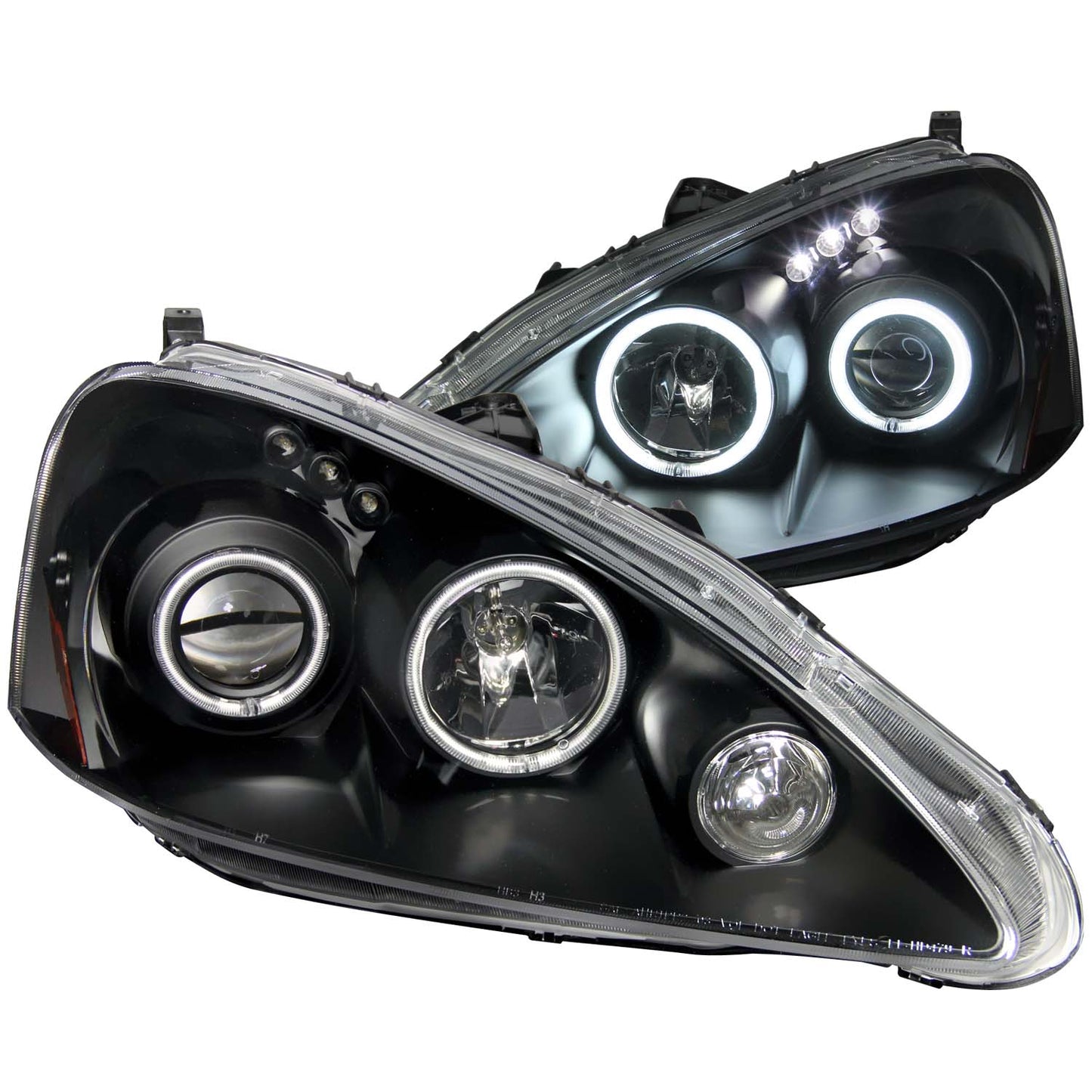 ANZO USA - Projector Headlight Set W/Halo - 121197