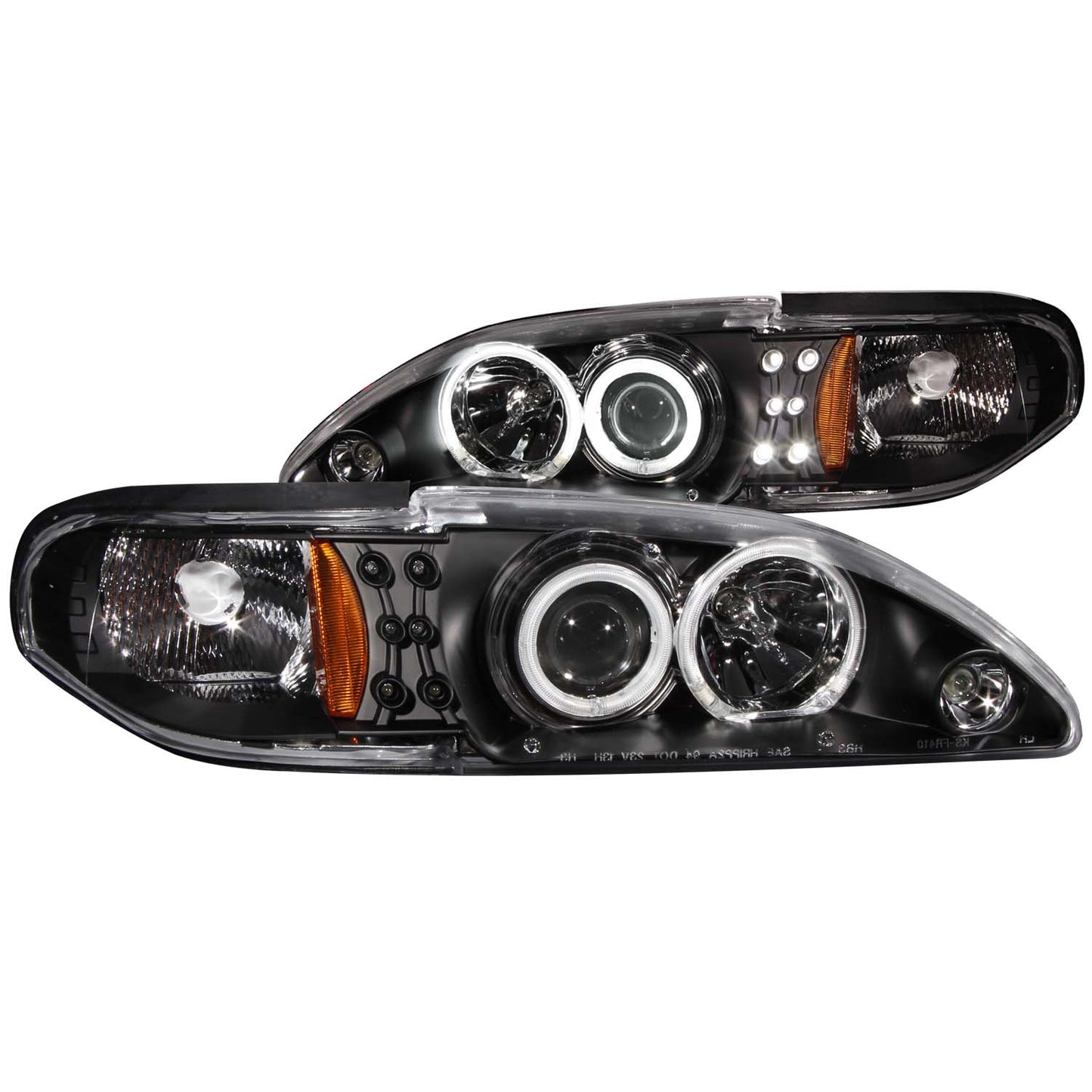 ANZO USA - Projector Headlight Set W/Halo - 121204