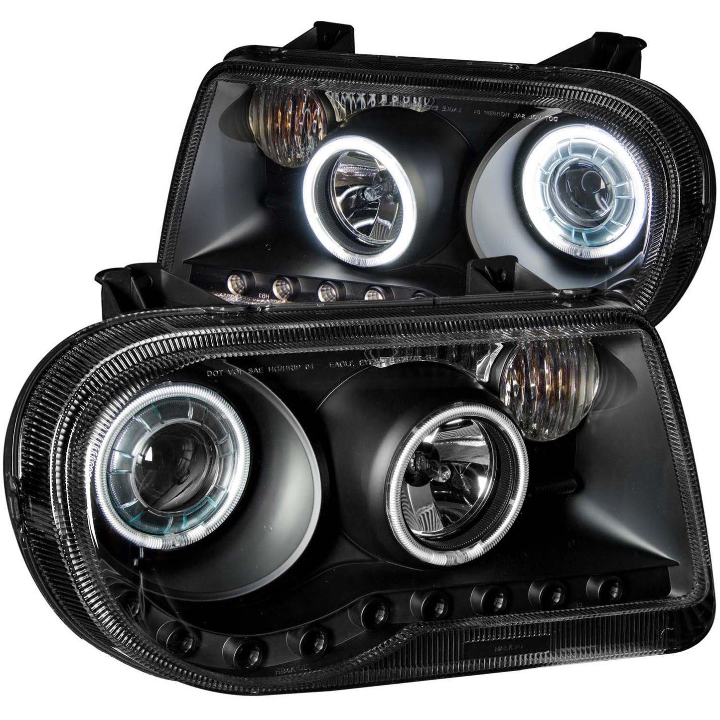 ANZO USA - Projector Headlight Set W/Halo - 121251