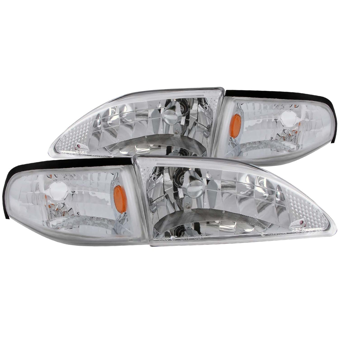 ANZO USA - Crystal Headlight Set - 121262