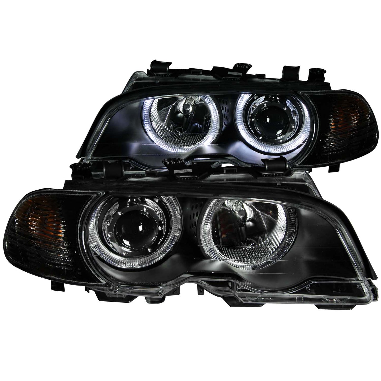 ANZO USA - Projector Headlight Set W/Halo - 121269