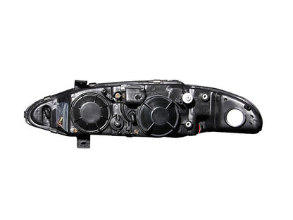 ANZO USA - Projector Headlight Set W/2 Halos - 121365