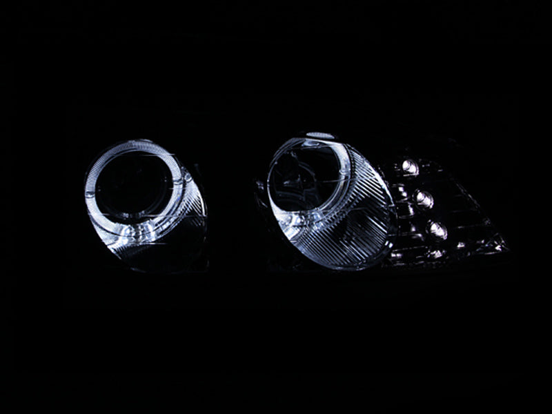 ANZO USA - Projector Headlight Set W/2 Halos - 121366