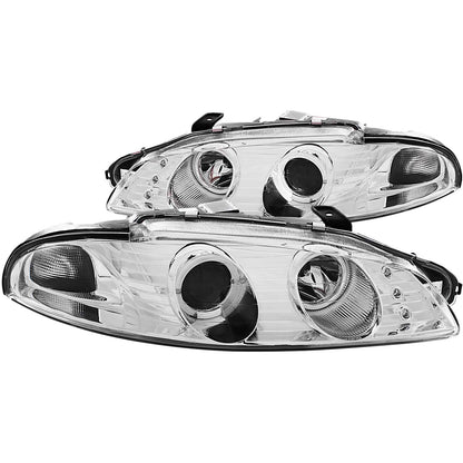 ANZO USA - Projector Headlight Set W/Halo - 121378