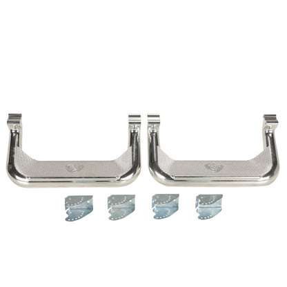 CARR  - 125772 - Super Hoop; Assist/Side Step; XM3 Polished; Pair