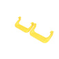 CARR  - 125777 - Super Hoop; Assist/Side Step; XP7 Safety Yellow Powder Coat; Pair