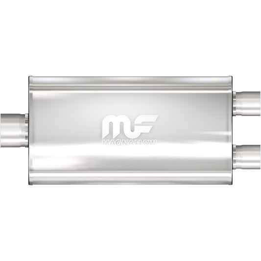 MagnaFlow 5 X 11in. Oval Straight-Through Performance Exhaust Muffler 12590