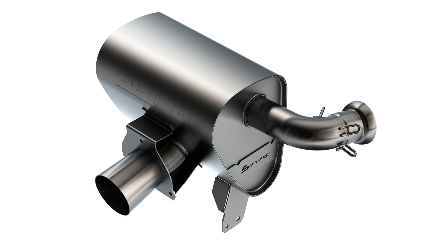 Borla 2017-2025 Can-Am Maverick X3 Axle-Back Exhaust System S-Type Part # 12677CB