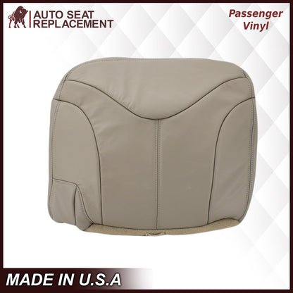 2000-2002 GMC Yukon XL 2nd Row Captain Seat 50/50 Seat Cover in Shale Tan: Choose From Variation