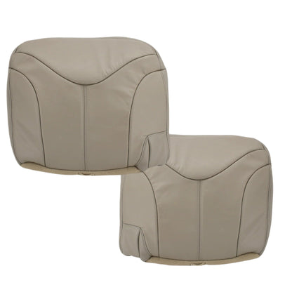 2000-2002 GMC Yukon XL 2nd Row Captain Seat 50/50 Seat Cover in Shale Tan: Choose From Variation