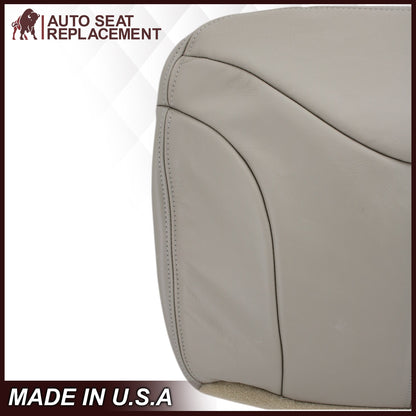 2000-2002 GMC Yukon XL 2nd Row Captain Seat 50/50 Seat Cover in Shale Tan: Choose From Variation